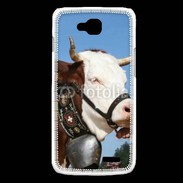 Coque LG L90 Vache de race Abondance Savoie