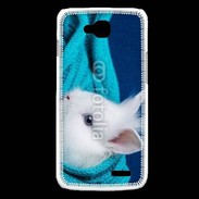 Coque LG L90 Portrait de lapin 5