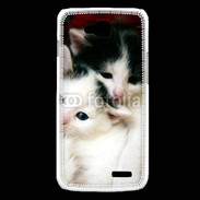 Coque LG L90 Duo de chatons 2