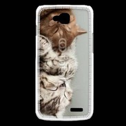 Coque LG L90 Sieste de chatons