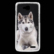 Coque LG L90 Chien Husky de Sibérie