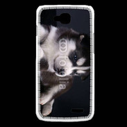 Coque LG L90 Chiot Husky de Sibérie