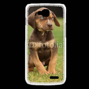 Coque LG L90 Chiot marron 2