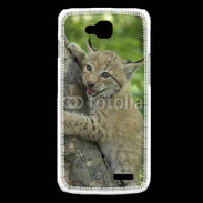 Coque LG L90 Bébé Lynx