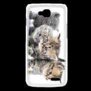 Coque LG L90 Groupe de chatons 7