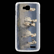 Coque LG L90 Chevaux de Camargue 1