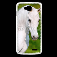 Coque LG L90 Portrait cheval blanc 10