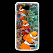 Coque LG L90 Trio de poisson clown