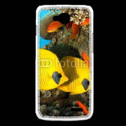 Coque LG L90 Poissons exotiques jaune 5