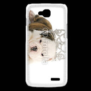 Coque LG L90 Chiot princesse
