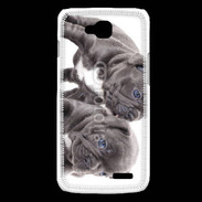 Coque LG L90 Duo de bulldog français 5