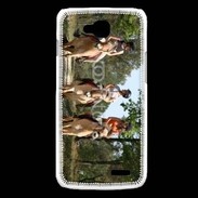 Coque LG L90 Ballade à cheval