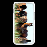 Coque LG L90 Groupe de chevaux