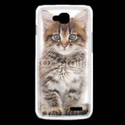 Coque LG L90 Portrait d'un chaton 75