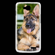Coque LG L90 Portrait d'un berger allemand adulte