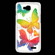 Coque LG L90 Illustration de papillons en couleur