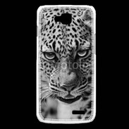 Coque LG L90 Léopard en noir et blanc 500