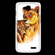 Coque LG L90 Illustration de félins