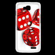 Coque LG L90 Jeu de dés rouges