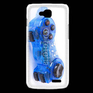 Coque LG L90 Manette de jeux bleue