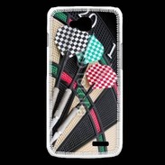 Coque LG L90 Cible et fléchettes