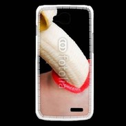 Coque LG L90 Manger une banane