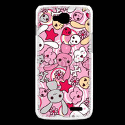 Coque LG L90 Lapin crétin