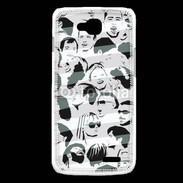 Coque LG L90 Multi visages
