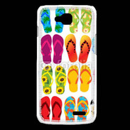 Coque LG L90 Flip flop de tongues
