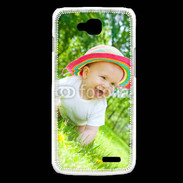 Coque LG L90 Sourire de bébé en plein air