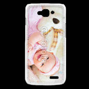 Coque LG L90 Sourire de bébé en rose