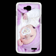 Coque LG L90 Amour de bébé en violet