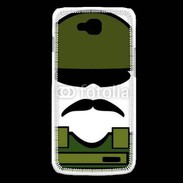 Coque LG L90 Moustache militaire