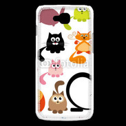 Coque LG L90 Humour de chats