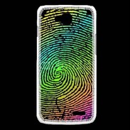 Coque LG L90 Empreintes digitales de couleur