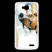 Coque LG L90 Chien littéraire