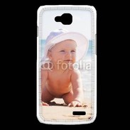 Coque LG L90 Bébé à la plage