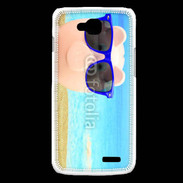 Coque LG L90 Cochon à la mer