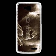Coque LG L90 Singe faisant un fuck