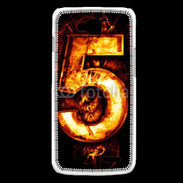 Coque LG L90 Cinq en feu