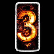 Coque LG L90 Trois en feu