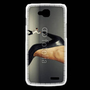 Coque LG L90 Homme sous escarpin
