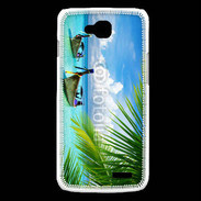 Coque LG L90 Plage tropicale