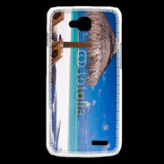 Coque LG L90 Belle plage 3