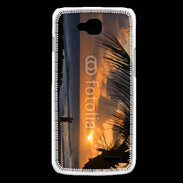 Coque LG L90 Couple romantique sur la plage