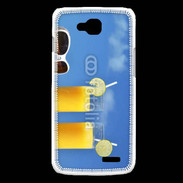 Coque LG L90 Jus d'orange sur la plage