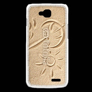 Coque LG L90 Soleil et sable sur la plage