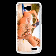 Coque LG L90 Pieds plage