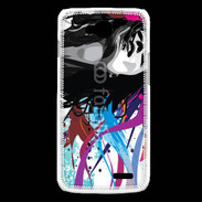 Coque LG L90 Graffiti style femme