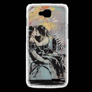 Coque LG L90 Kiss graffiti